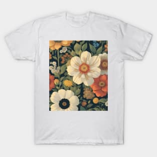 Floral Art Pattern T-Shirt